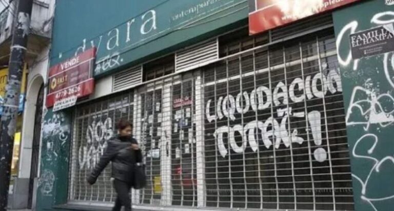 Economía porteña: caída del comercio y manufactura